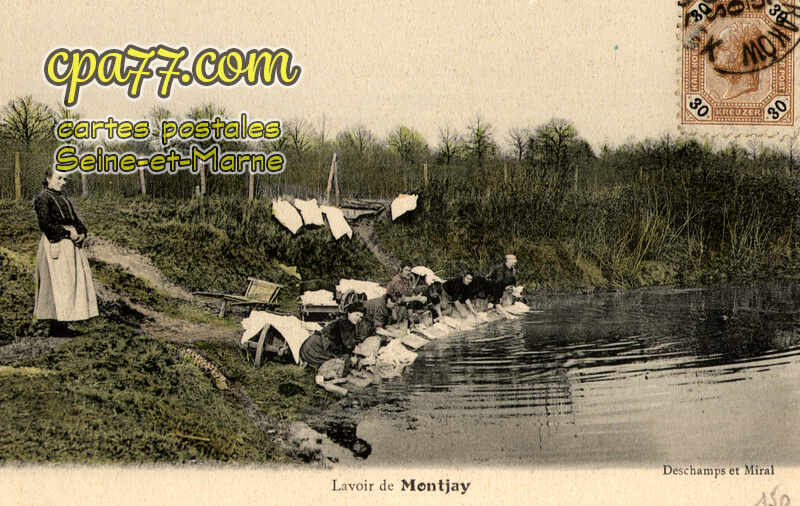 Villevaudé (Seine-et-Marne) - Lavoir de Montjay