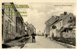 Villevaudé (Seine-et-Marne) - Entrée de Villevaudé