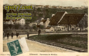 Villevaudé (Seine-et-Marne) - Panorama de Montjay