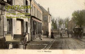 Villevaudé (Seine-et-Marne) - Place de Montjay
