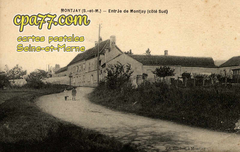 Villevaudé (Seine-et-Marne) - Entrée de Montjay (côté sud)