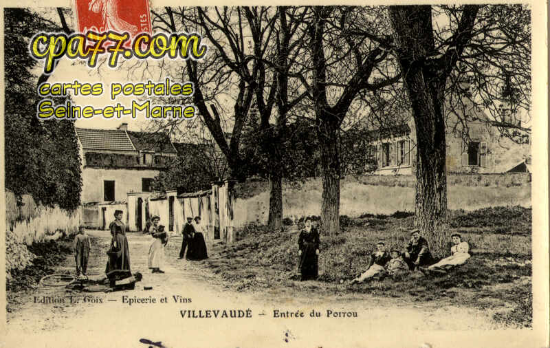 Villevaudé (Seine-et-Marne) - Entrée du Porrou
