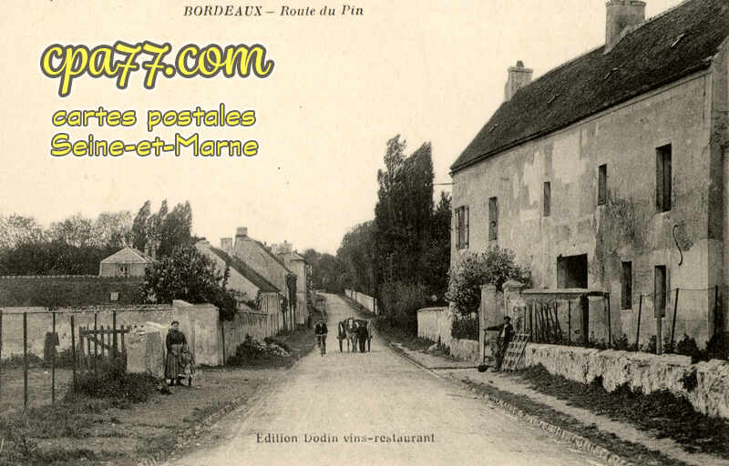 Villevaudé (Seine-et-Marne) - Bordeaux – Route du Pin