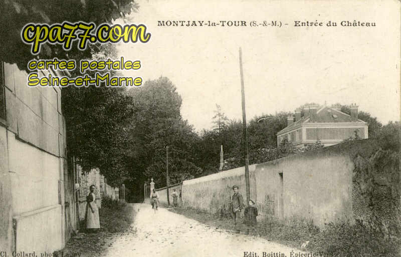 Villevaudé (Seine-et-Marne) - Entrée du Château