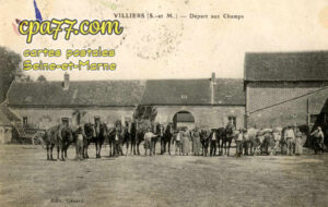 Villiers En Bière (Seine-et-Marne) - Départ aux Champs