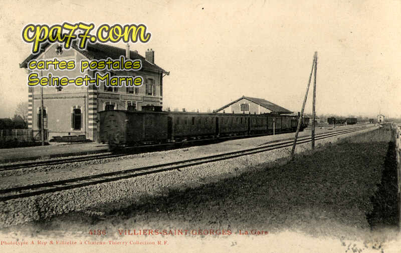 Villiers St Georges (Seine-et-Marne) - La Gare