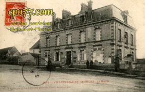 Villiers St Georges (Seine-et-Marne) - La Mairie