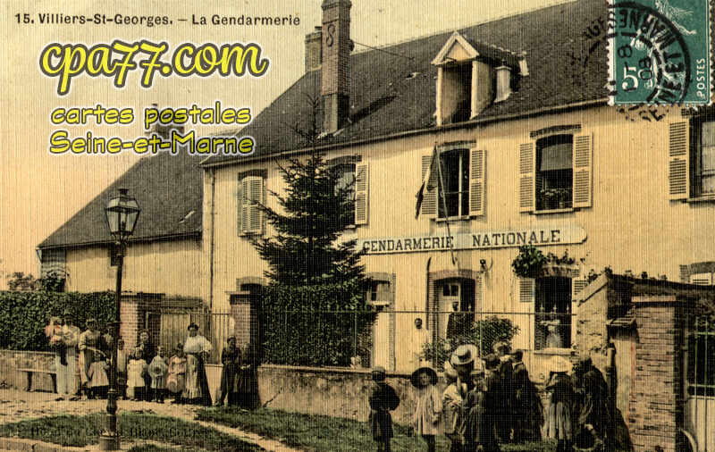 Villiers St Georges (Seine-et-Marne) - La Gendarmerie