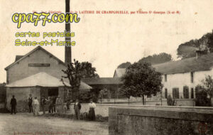 Villiers St Georges (Seine-et-Marne) - Vue générale de la Laiterie de Champcouelle, par Villiers-St-Georges (S.-et-M.)
