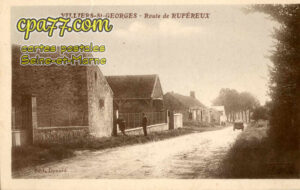 Villiers St Georges (Seine-et-Marne) - Route de Rupéreux