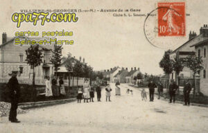 Villiers St Georges (Seine-et-Marne) - Avenue de la Gare