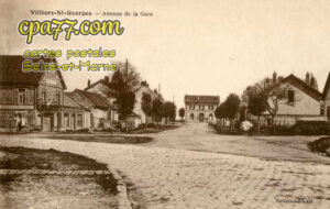 Villiers St Georges (Seine-et-Marne) - Avenue de la Gare