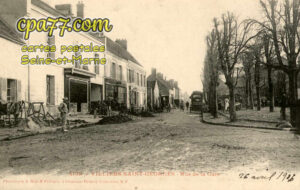 Villiers St Georges (Seine-et-Marne) - Rue de la Gare