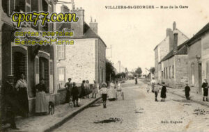 Villiers St Georges (Seine-et-Marne) - Rue de la Gare