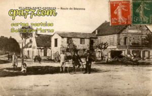 Villiers St Georges (Seine-et-Marne) - Route de Sézanne