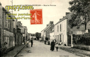 Villiers St Georges (Seine-et-Marne) - Rue de Provins