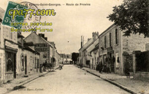 Villiers St Georges (Seine-et-Marne) - Route de Provins