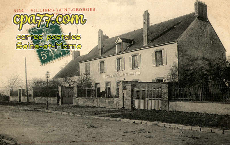 Villiers St Georges (Seine-et-Marne) - La Gendarmerie