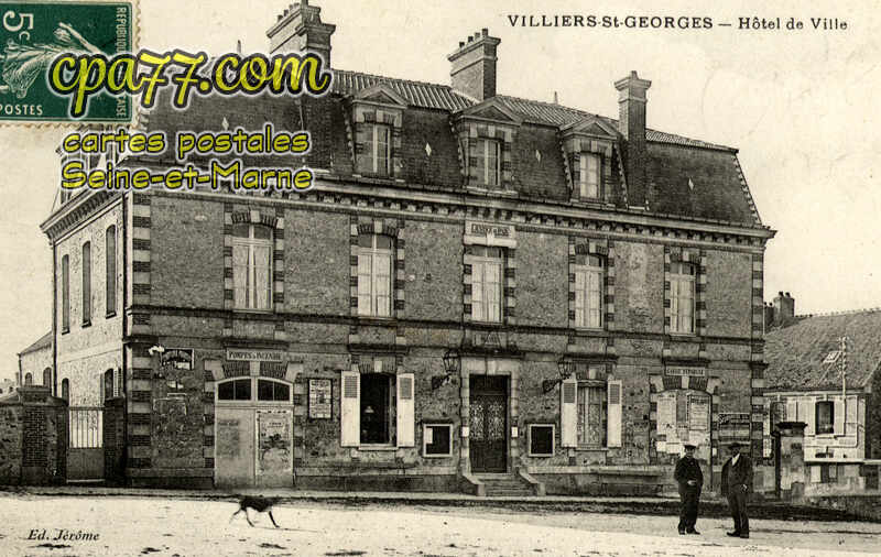 Villiers St Georges (Seine-et-Marne) - Hôtel de Ville