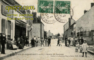 Villiers St Georges (Seine-et-Marne) - Route de Sezanne