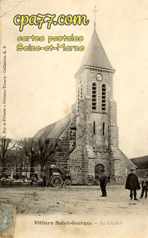 Villiers St Georges (Seine-et-Marne) - Le Clocher