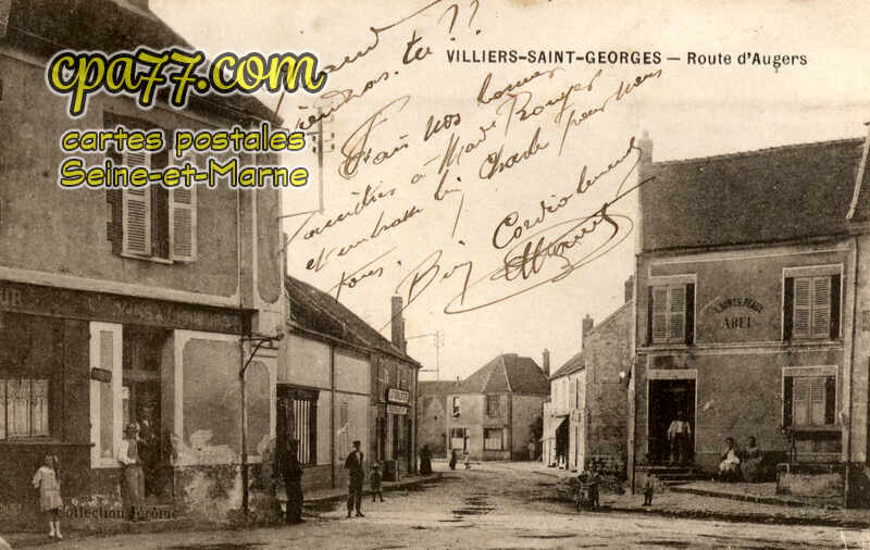 Villiers St Georges (Seine-et-Marne) - Route d&rsquo;Augers