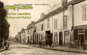 Villiers St Georges (Seine-et-Marne) - Place du Marché