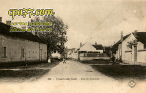 Villiers Sous Grez (Seine-et-Marne) - Rue de Nemours