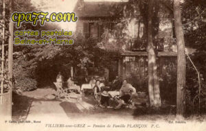 Villiers Sous Grez (Seine-et-Marne) - Pension de Famille Plançon