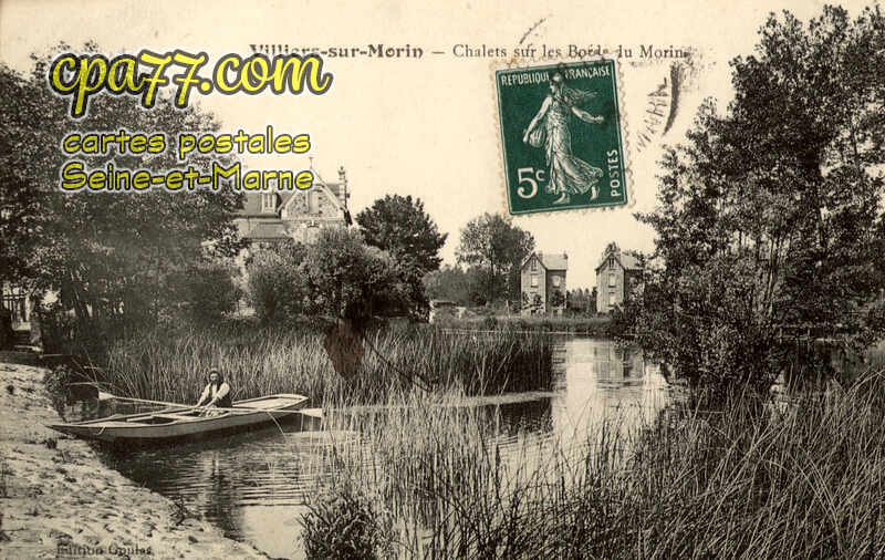 Villiers Sur Morin (Seine-et-Marne) - Chalets sur les Bords du Morin