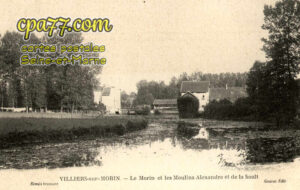 Villiers Sur Morin (Seine-et-Marne) - Le Morin et les Moulins Alexandre et de la Sault