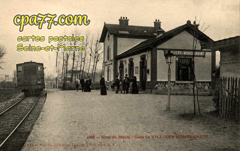 Villiers Sur Morin (Seine-et-Marne) - La Gare