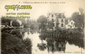 Villiers Sur Morin (Seine-et-Marne) - Vue prise sur le Pont