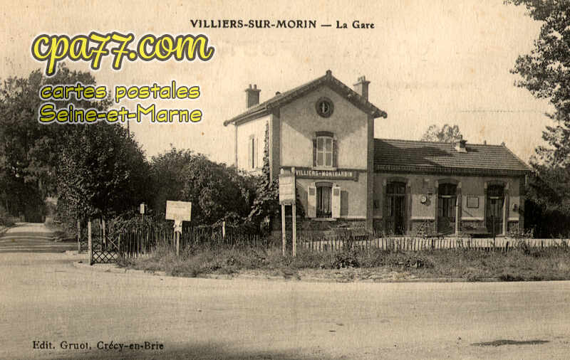 Villiers Sur Morin (Seine-et-Marne) - La Gare