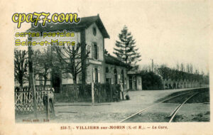 Villiers Sur Morin (Seine-et-Marne) - La Gare