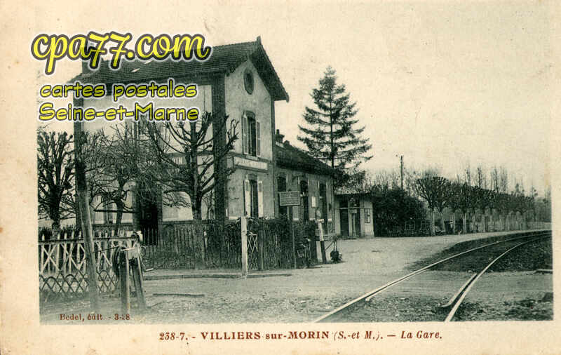 Villiers Sur Morin (Seine-et-Marne) - La Gare
