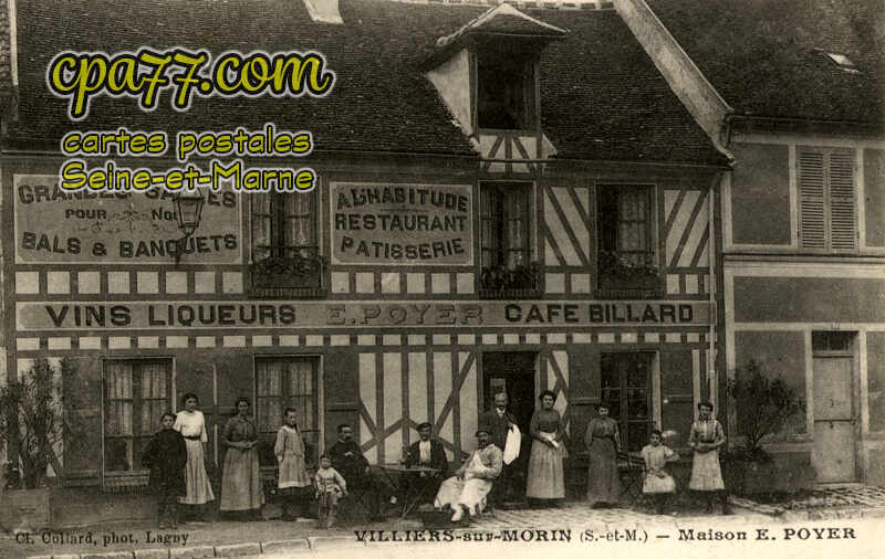 Villiers Sur Morin (Seine-et-Marne) - Maison E. Poyer