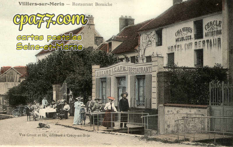 Villiers Sur Morin (Seine-et-Marne) - Restaurant Borniche