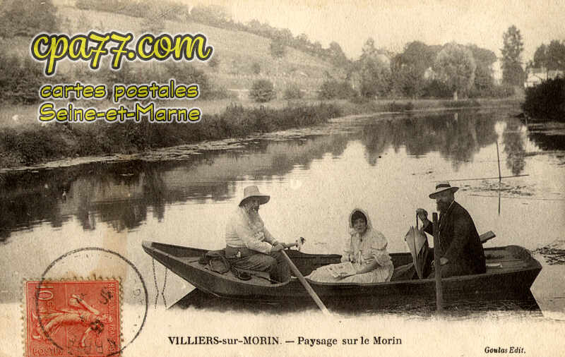 Villiers Sur Morin (Seine-et-Marne) - Paysage sur le Morin