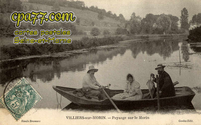 Villiers Sur Morin (Seine-et-Marne) - Paysage sur le Morin