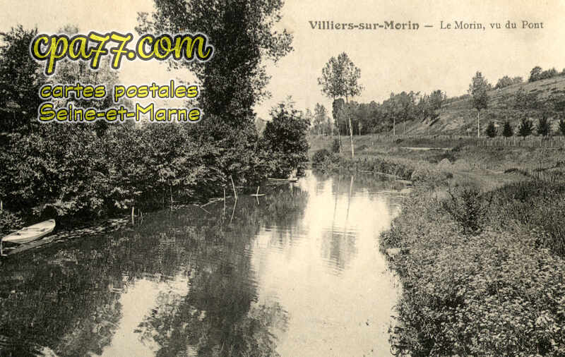 Villiers Sur Morin (Seine-et-Marne) - Le Morin, vu du Pont