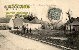 Villiers Sur Seine (Seine-et-Marne) - L&rsquo;Entrée du Pays et la Place