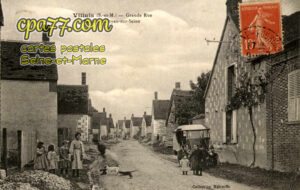 Villuis (Seine-et-Marne) - Grande Rue – Route de Noyen-sur-Seine