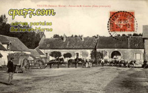 Villuis (Seine-et-Marne) - Ferme de M.Combes (Cour principale)