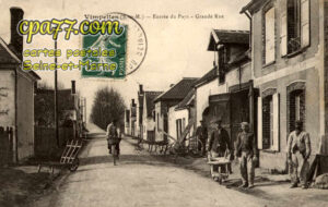 Vimpelles (Seine-et-Marne) - Entrée du pays – Grande Rue