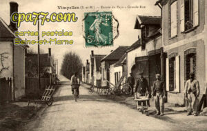 Vimpelles (Seine-et-Marne) - Entrée du pays – Grande Rue