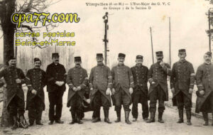 Vimpelles (Seine-et-Marne) - L’Etat-Major des G.V.C du Groupe 3 de la Section D
