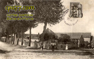 Vimpelles (Seine-et-Marne) - Cutrelles – L&rsquo;Entrée du Pays, route de Donnemarie