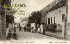 Vimpelles (Seine-et-Marne) - Cutrelles – Rue Principale
