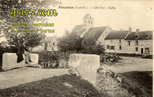 Vinantes (Seine-et-Marne) - Côté Sud -Eglise